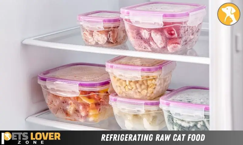 Refrigerating Raw Cat Food